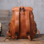 Rider Leather Backpack, detail view