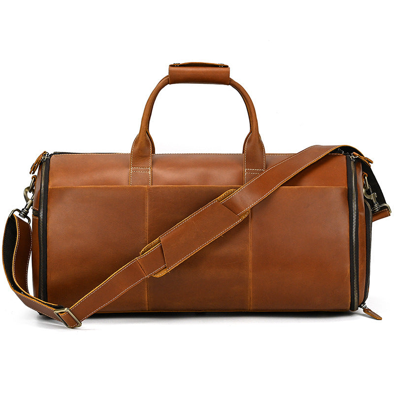 Diplomat Leather Holdall | Suit-Carrier Travel Bag