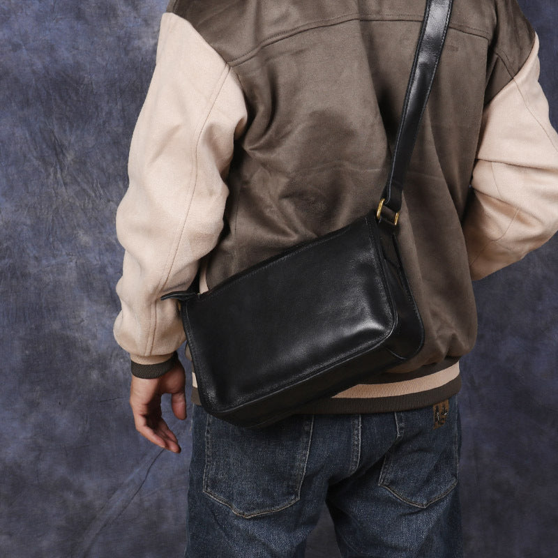 Belmont Leather Sling, detail view