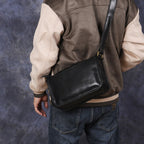Belmont Leather Sling, detail view